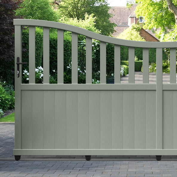 Orchard Aluminium Sliding Low Middle Driveway Gate