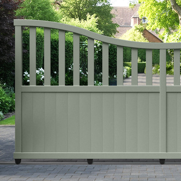 Orchard Aluminium Sliding Low Middle Driveway Gate
