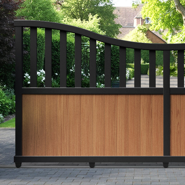 Orchard Aluminium Sliding Low Middle Driveway Gate