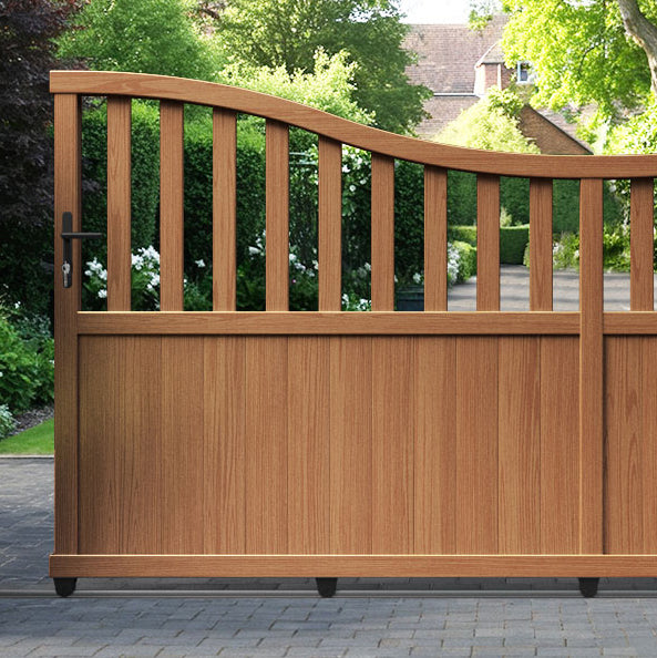 Orchard Aluminium Sliding Low Middle Driveway Gate