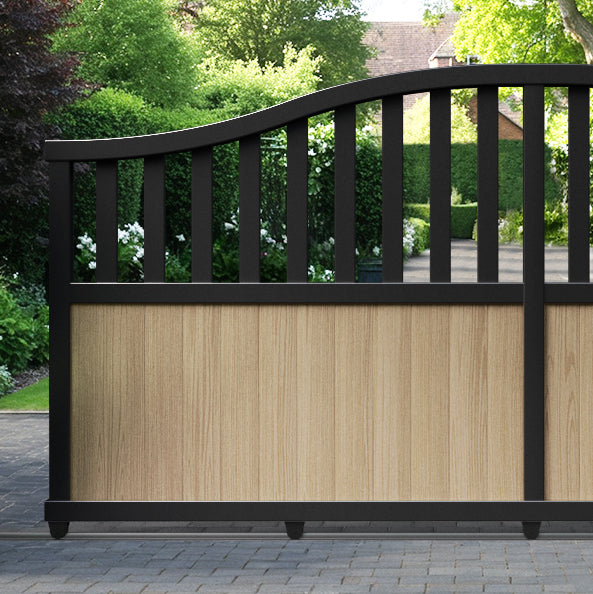 Orchard Aluminium Sliding High Middle Driveway Gate