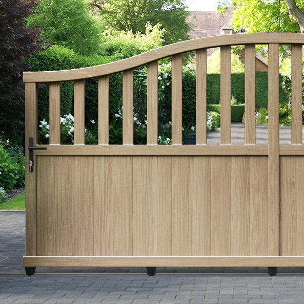 Orchard Aluminium Sliding High Middle Driveway Gate