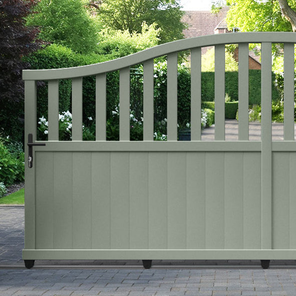 Orchard Aluminium Sliding High Middle Driveway Gate