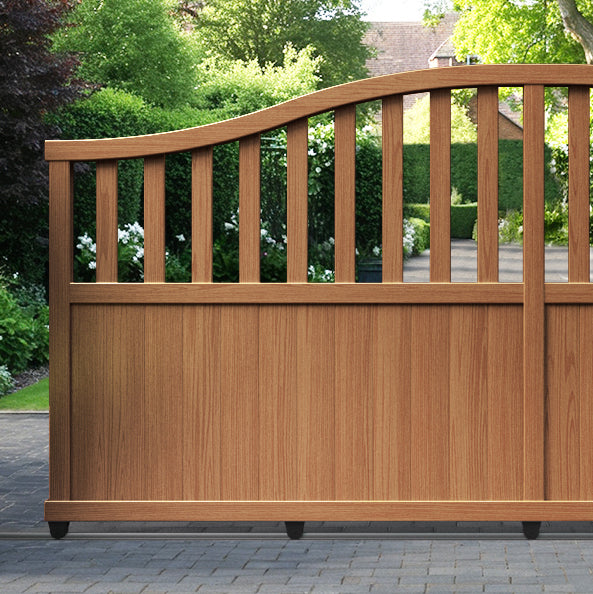 Orchard Aluminium Sliding High Middle Driveway Gate