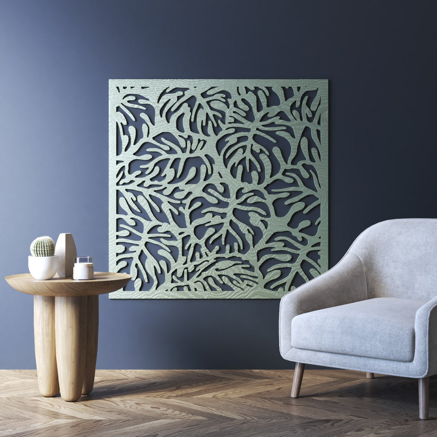 Botanic indoor decorative panel