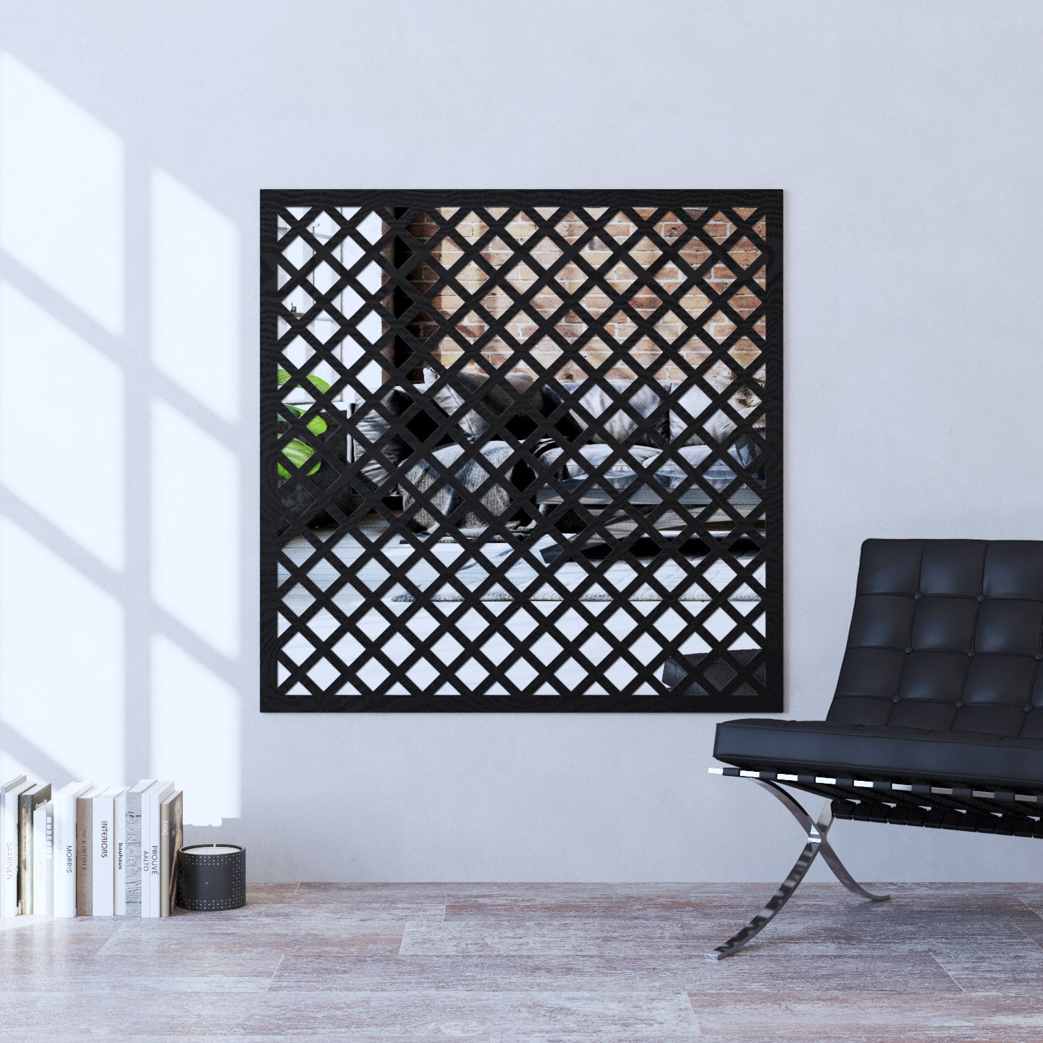 Hive Indoor Decorative mirrored Panel