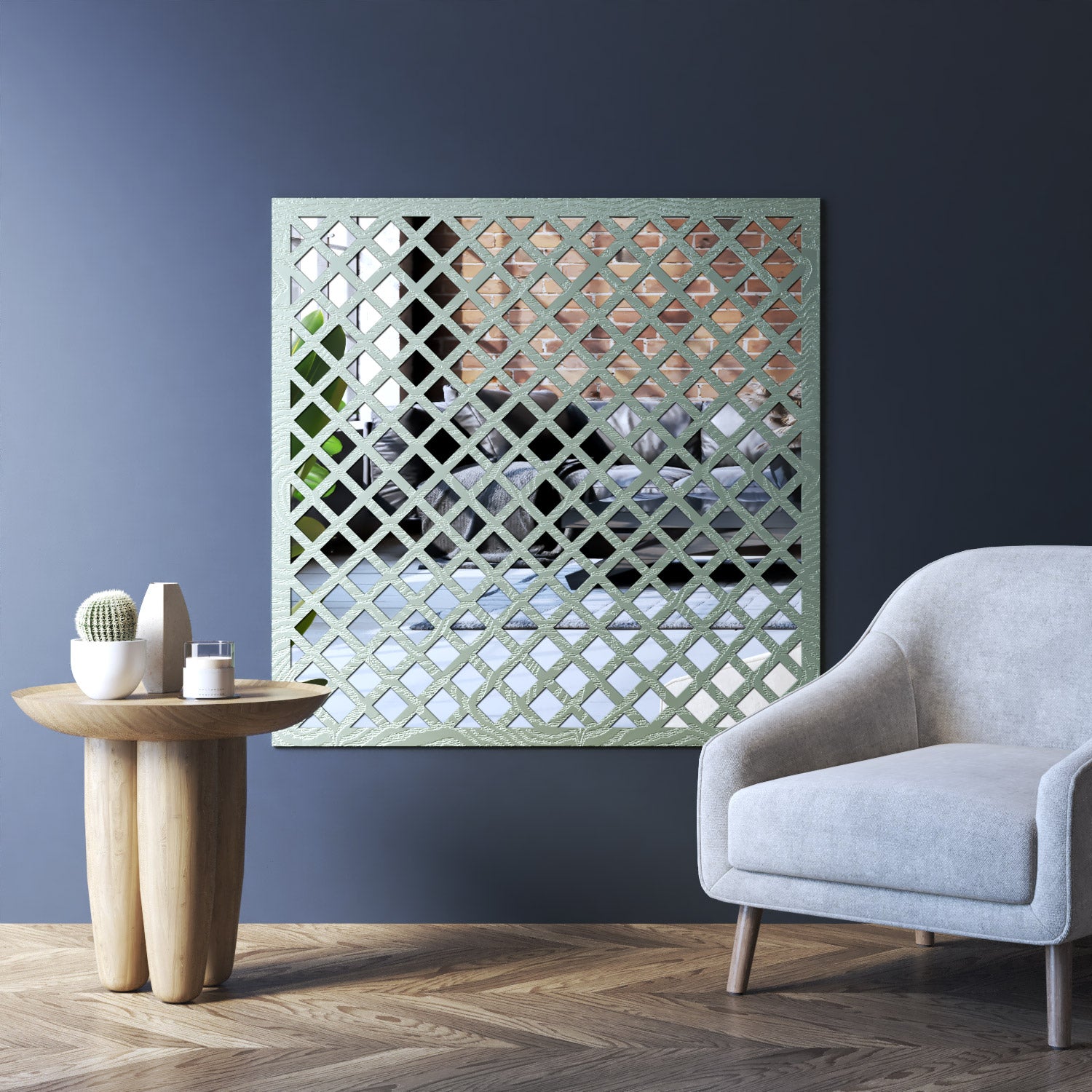 Hive Indoor Decorative mirrored Panel