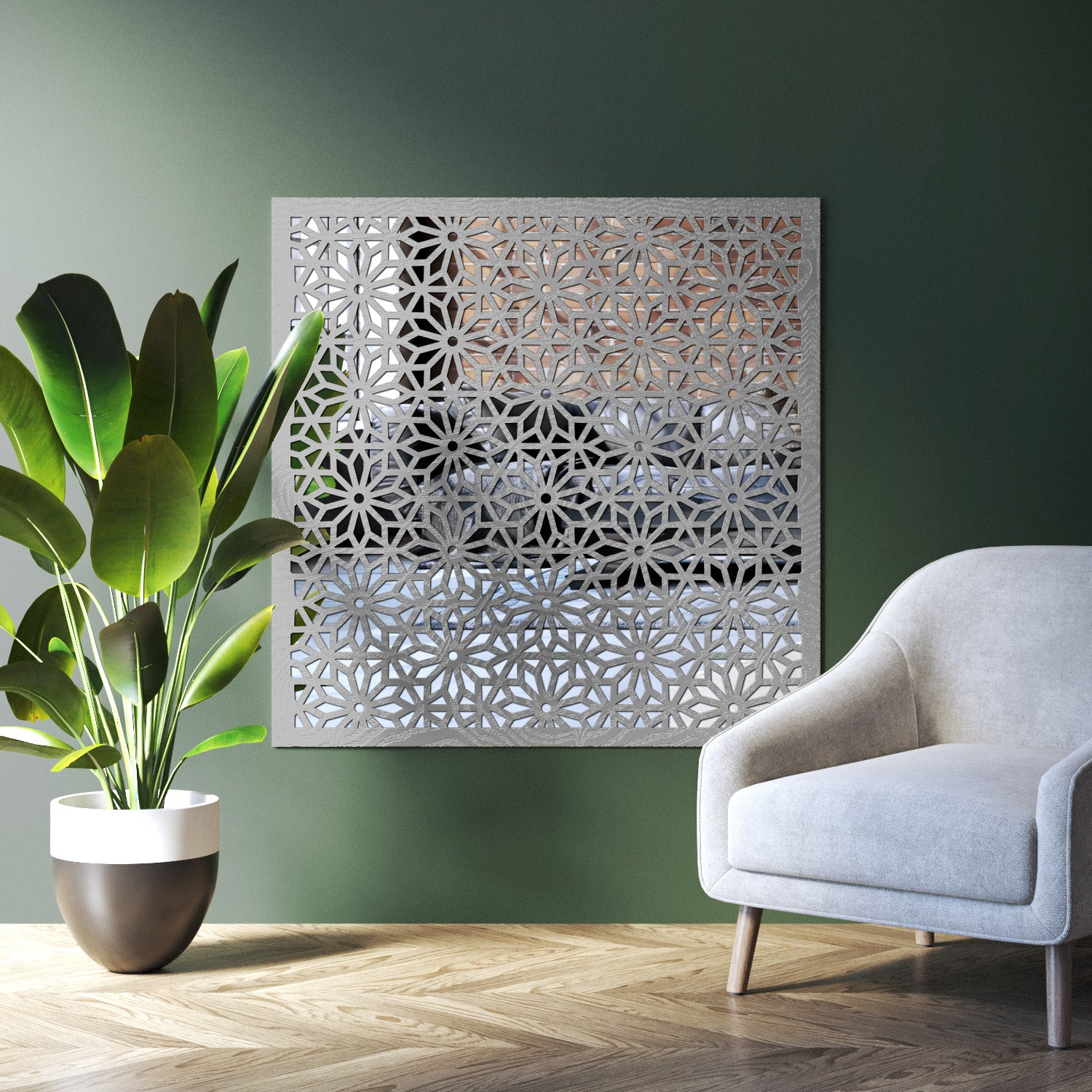 Narwa Indoor Decorative mirrored Panel