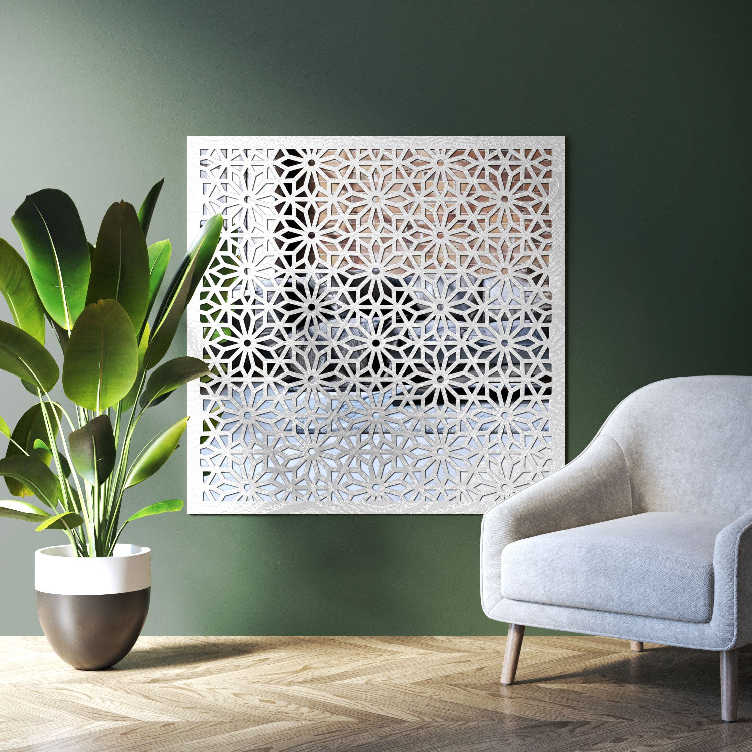 Narwa Indoor Decorative mirrored Panel