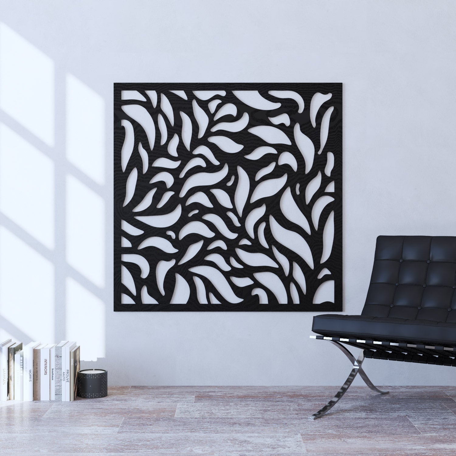 Plume indoor decorative panel