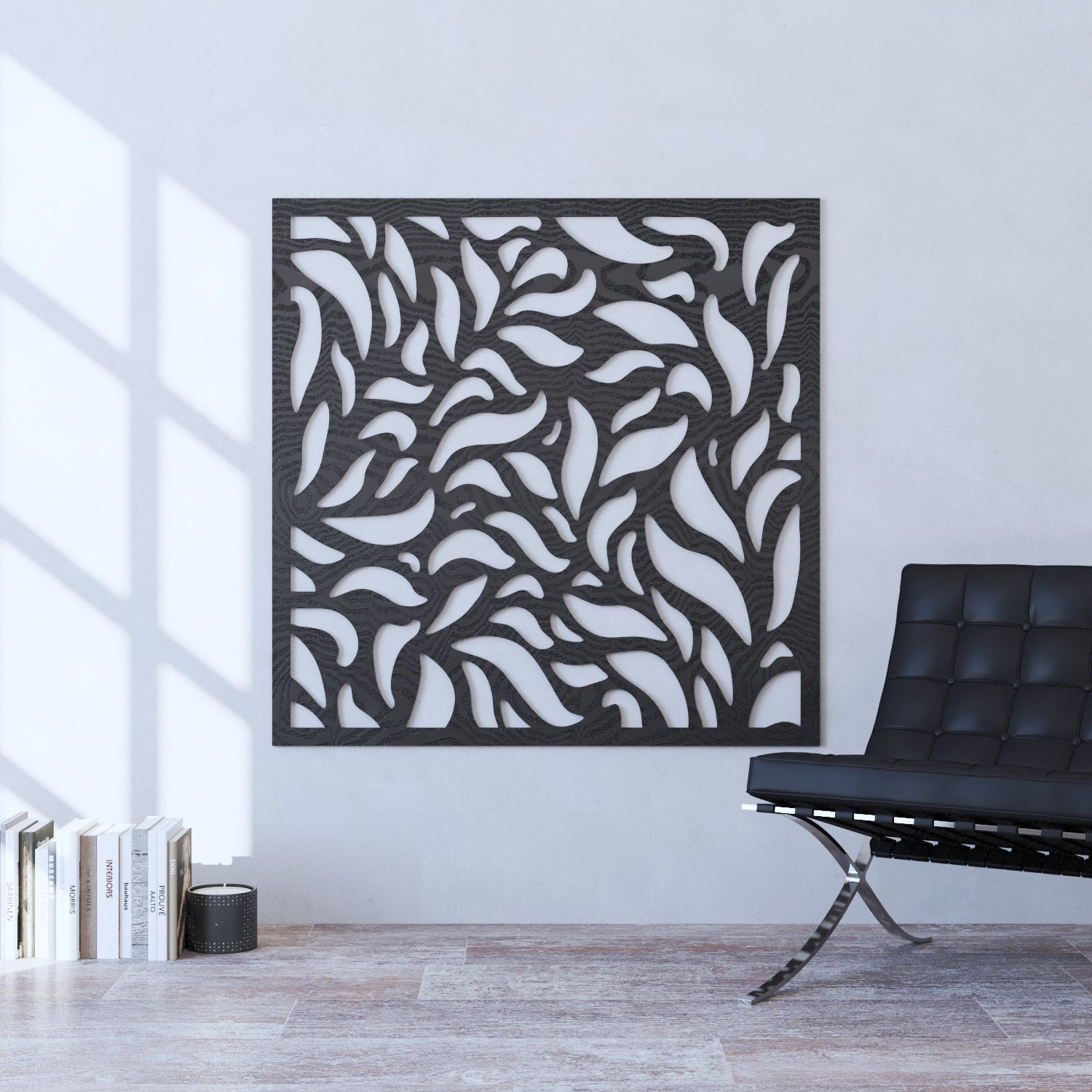 Plume indoor decorative panel