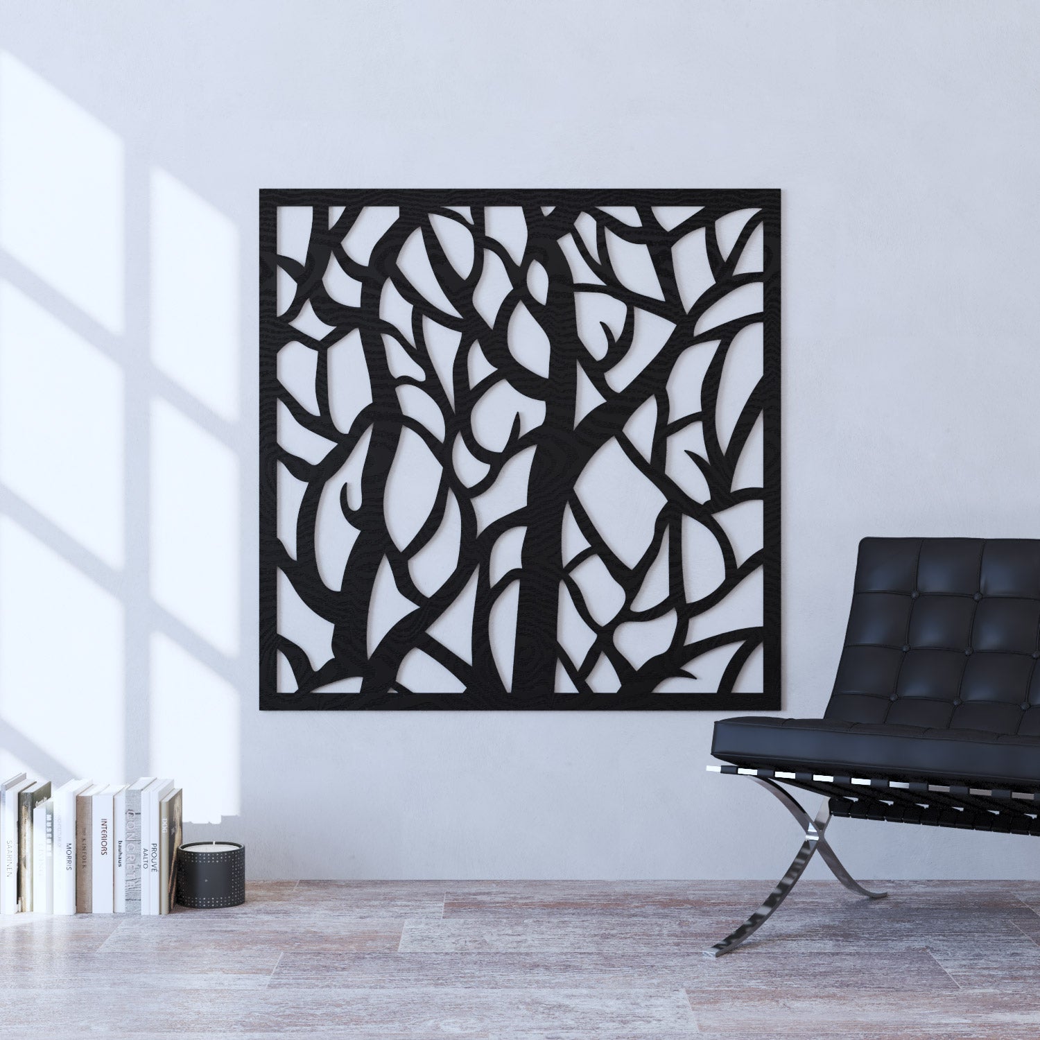 Twilight indoor decorative panel