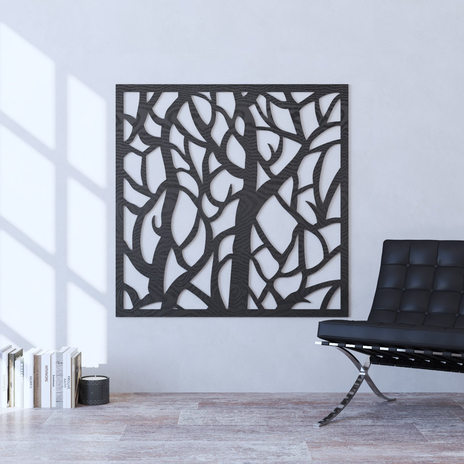 Twilight indoor decorative panel