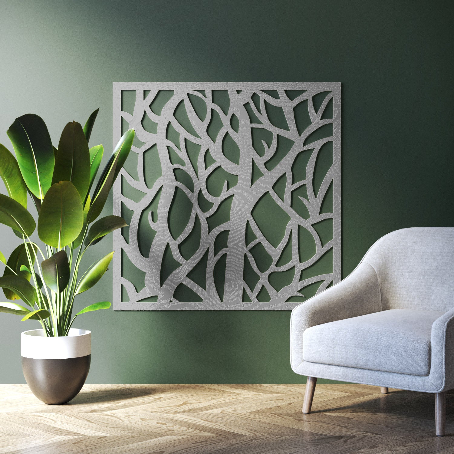 Twilight indoor decorative panel