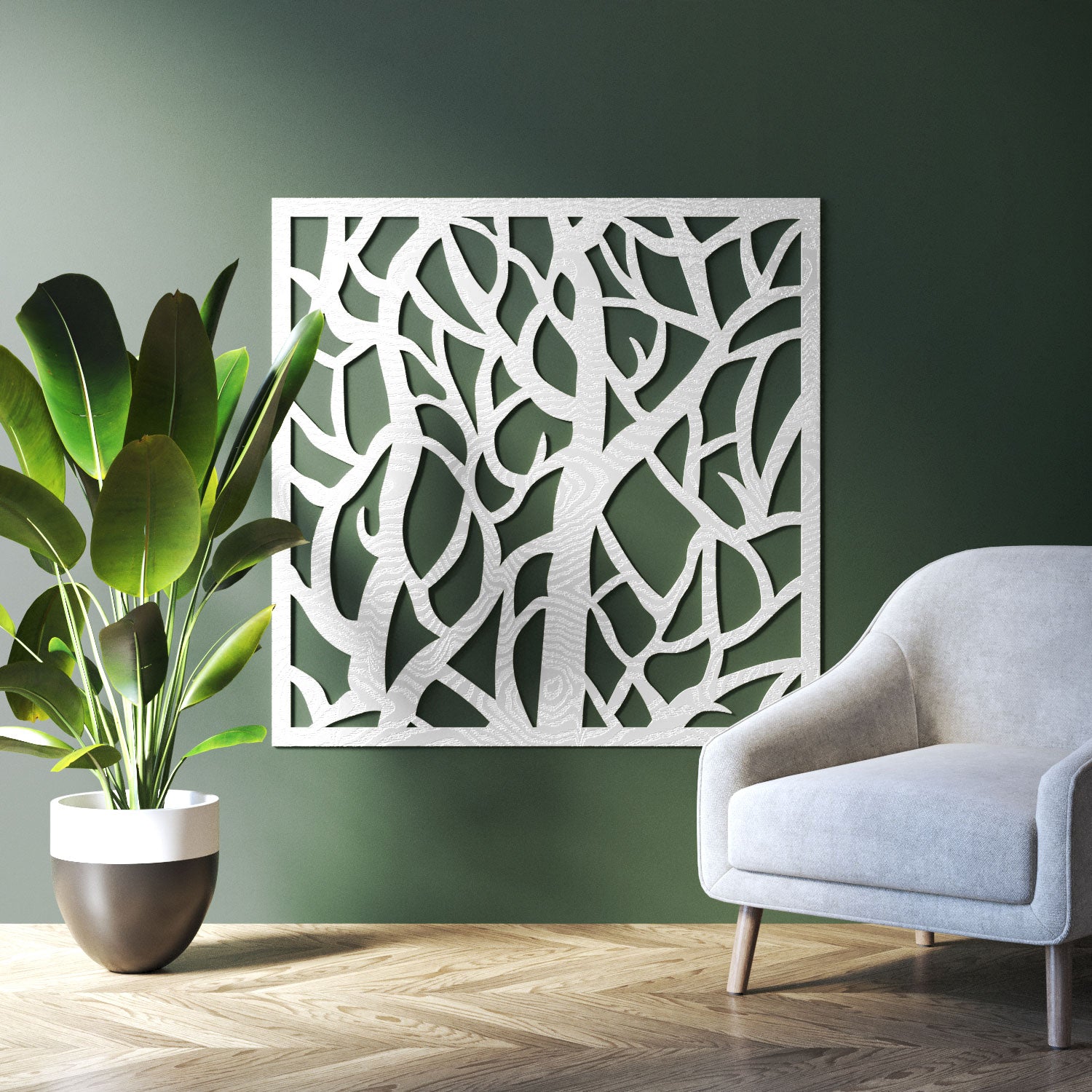 Twilight indoor decorative panel