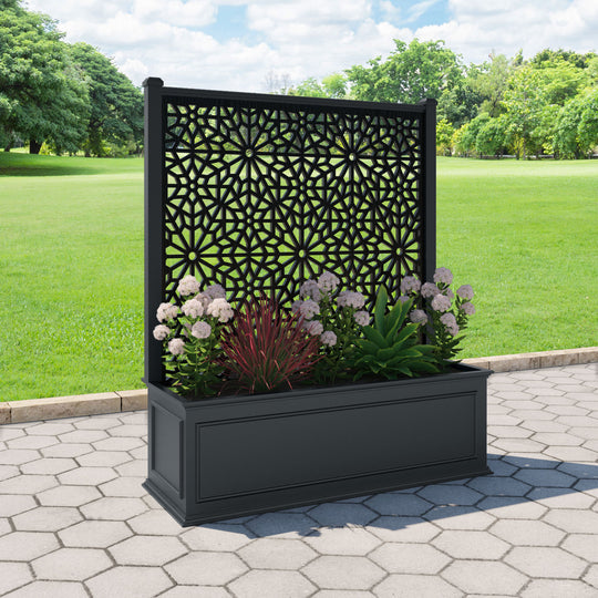 Windsor - Extra Large Low Planter - Alnara Screen