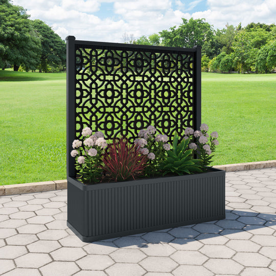 Plumley - Extra Large Low Planter - Nabila Screen