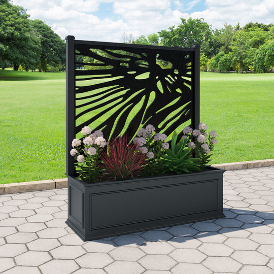 Windsor - Extra Large Low Planter - Poppy Screen