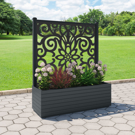 Vertu - Extra Large Low Planter - Windsor Screen