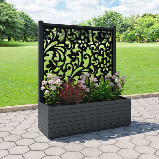 Vertu - Extra Large Low Planter - Eden Screen