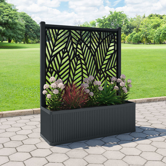 Plumley - Extra Large Low Planter - Habitat Screen