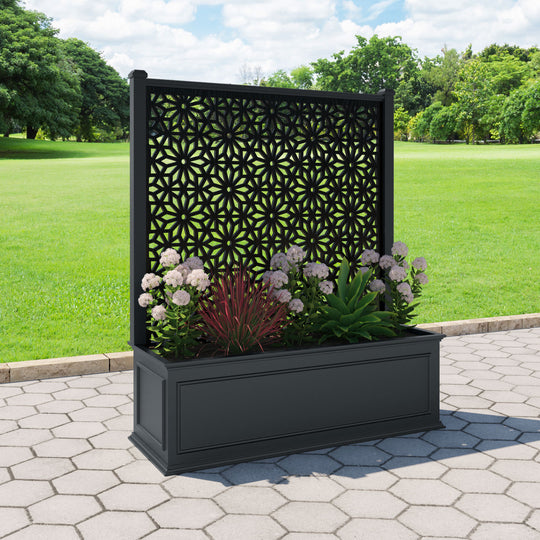 Windsor Extra Large Low Planter with Narwa Screen