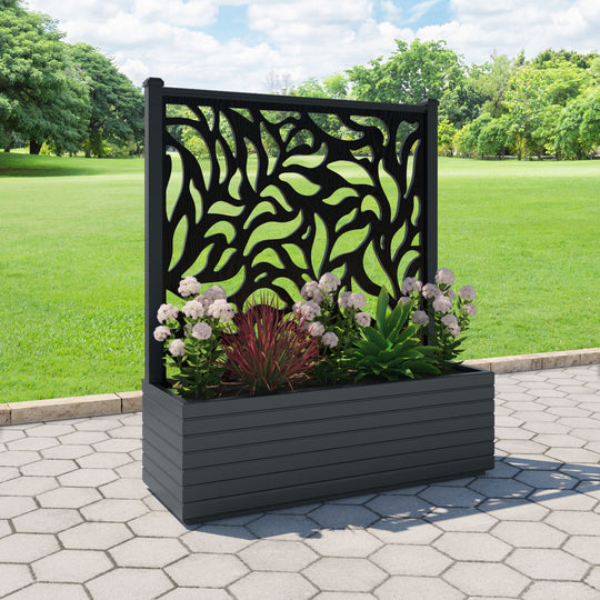 Vertu - Extra Large Low Planter - Plume Screen