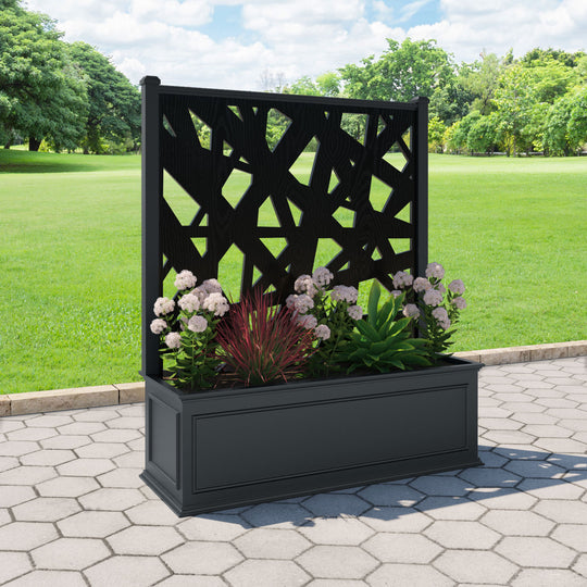 Windsor - Extra Large Low Planter - Prism Screen