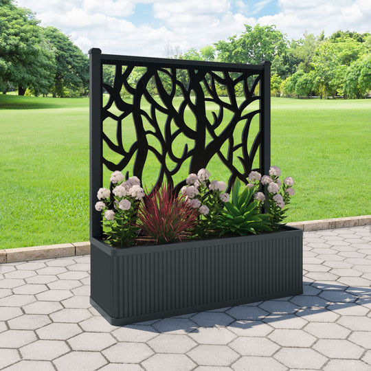 Plumley - Extra Large Low Planter - Twilight Screen