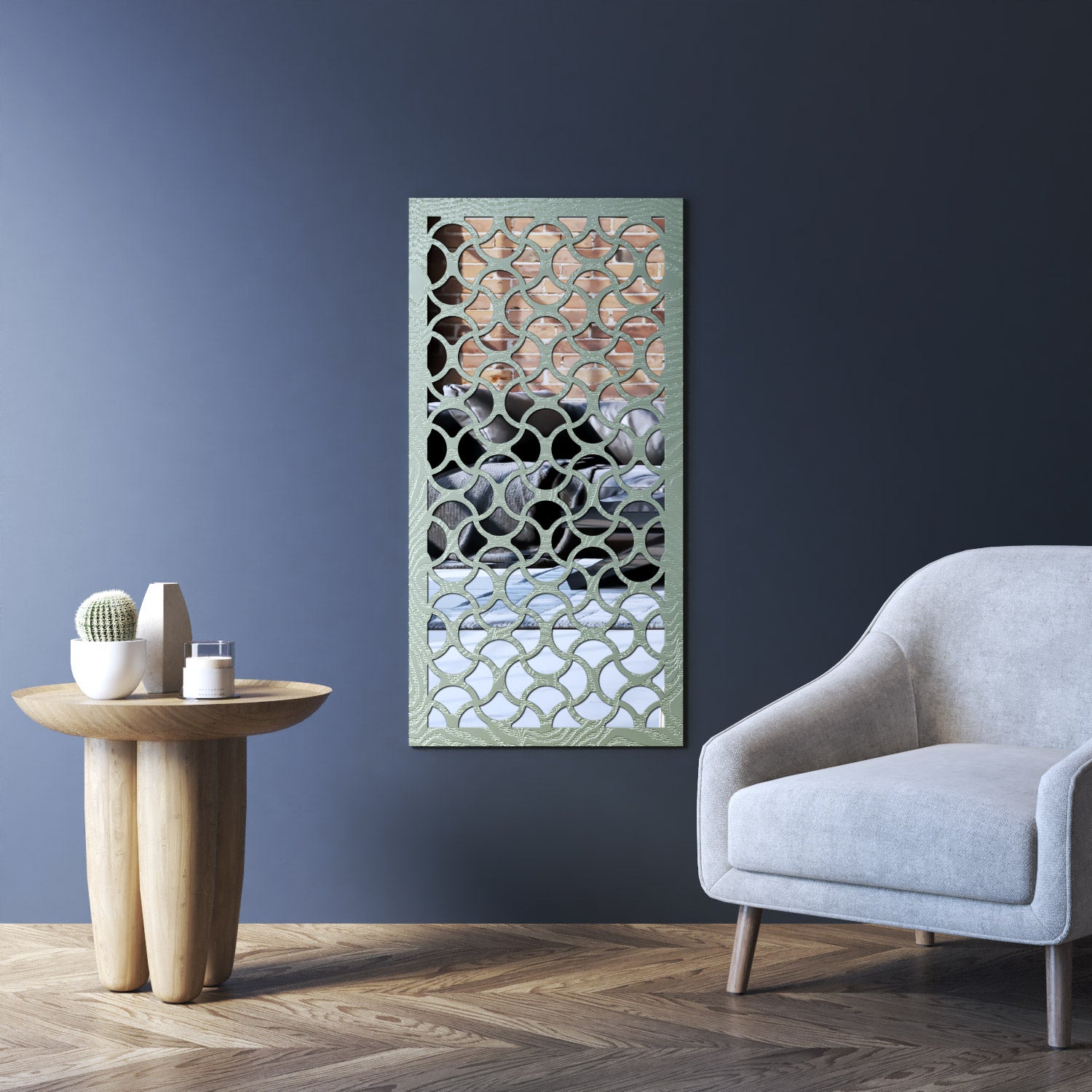 Vida indoor decorative mirrored panel