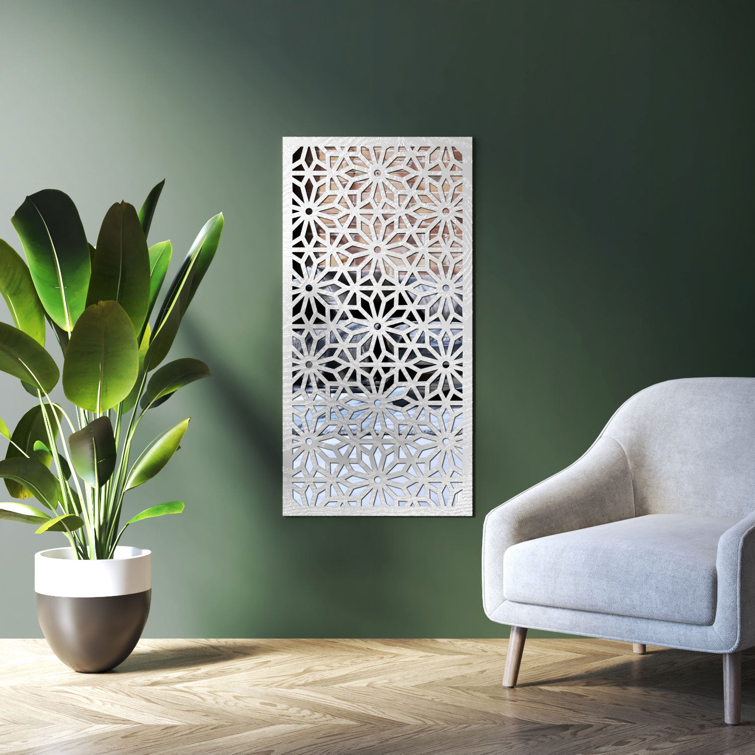 Narwa Indoor Decorative mirrored Panel