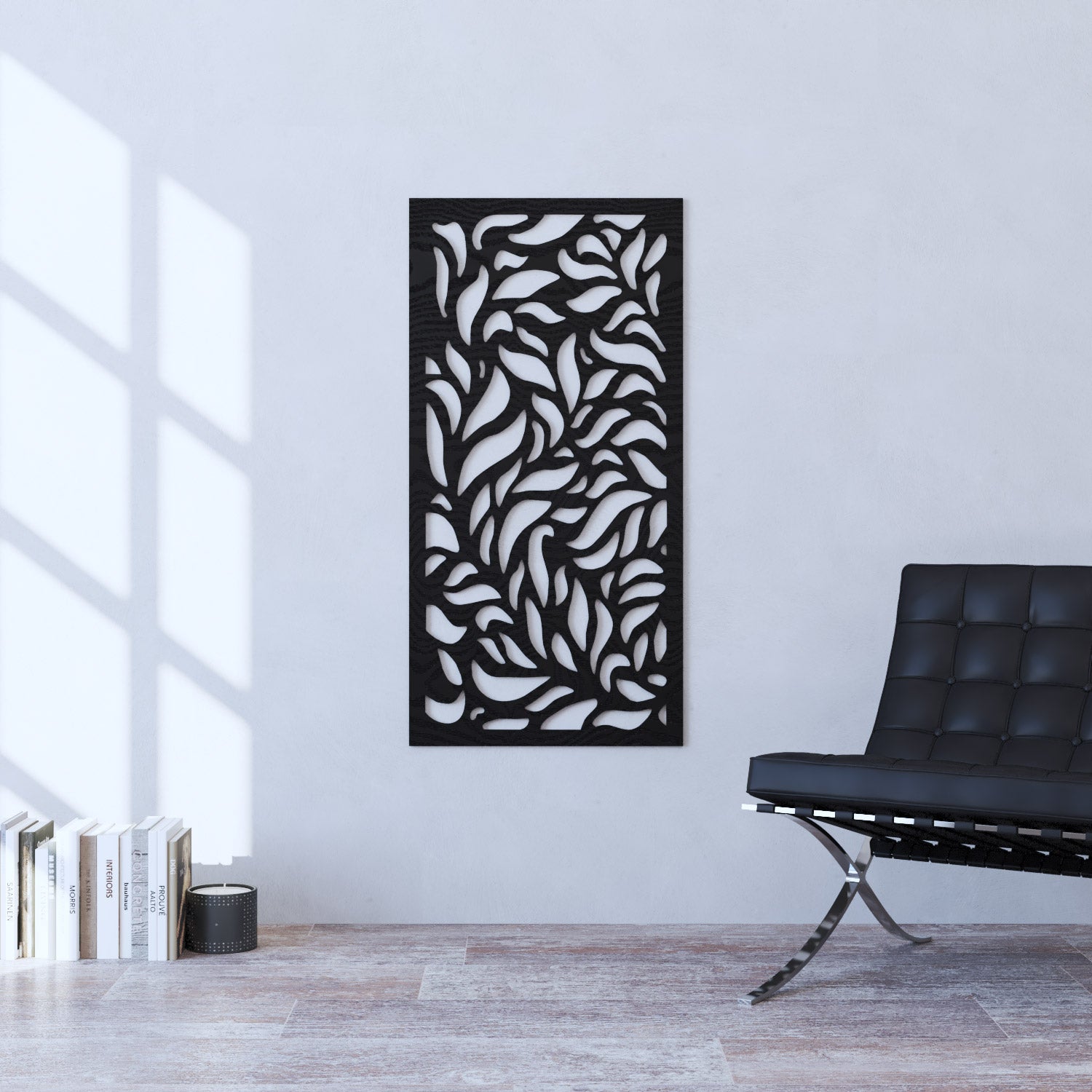Plume indoor decorative panel