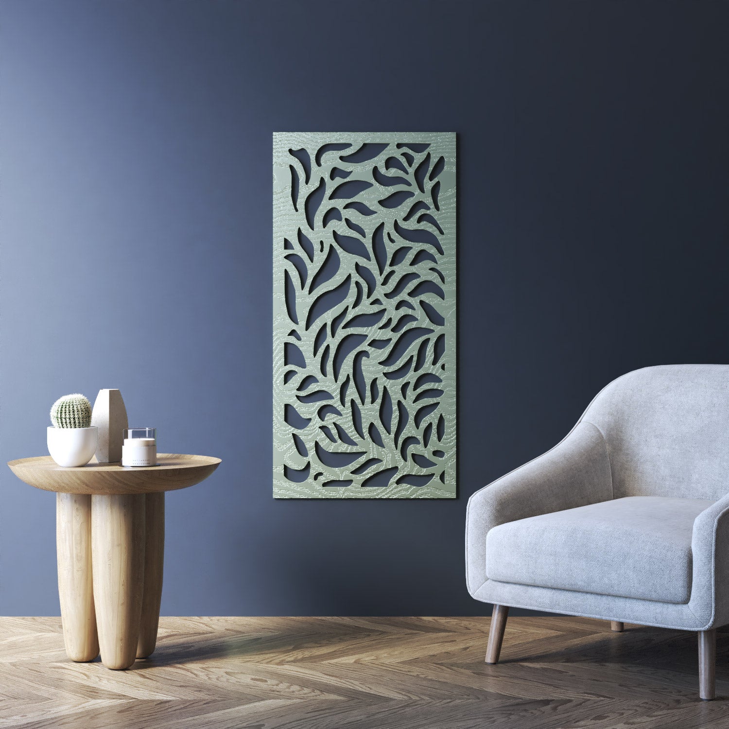 Plume indoor decorative panel