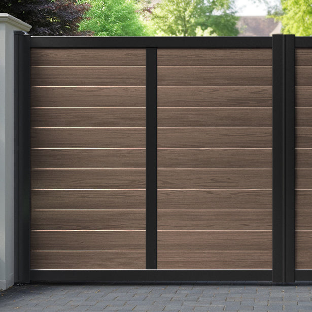 Kingsford Aluminium Straight Top Driveway Gate