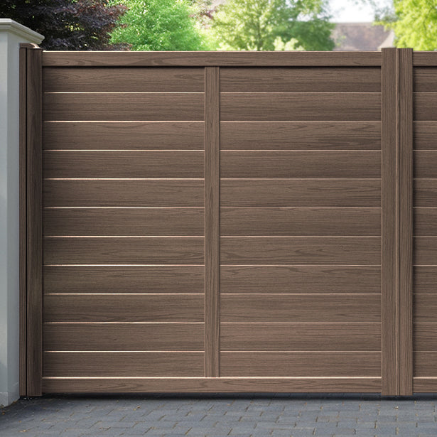 Kingsford Aluminium Straight Top Driveway Gate