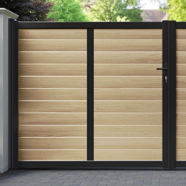 Kingsford Aluminium Straight Top Driveway Gate