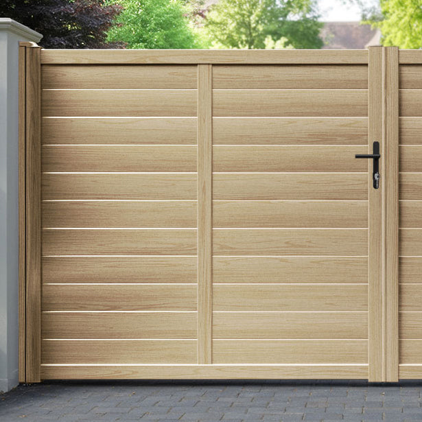 Kingsford Aluminium Straight Top Driveway Gate