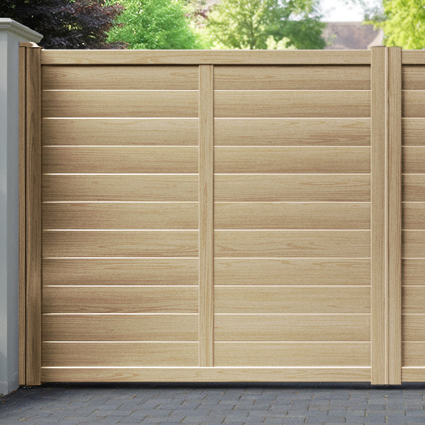 Kingsford Aluminium Straight Top Driveway Gate