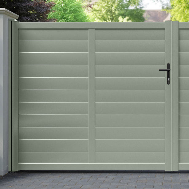 Kingsford Aluminium Straight Top Driveway Gate