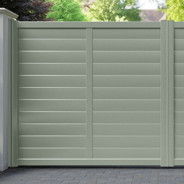 Kingsford Aluminium Straight Top Driveway Gate