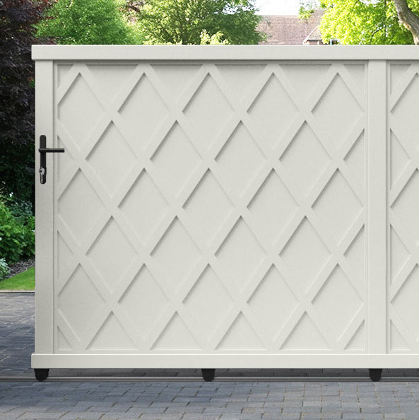 Ashfield Aluminium Sliding Straight Top Driveway Gate