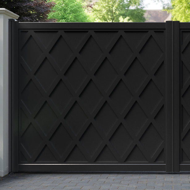 Ashfield Aluminium Straight Top Driveway Gate