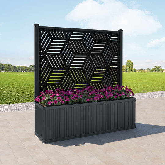 Plumley - Extra Extra Large Planter - Cubed Screen