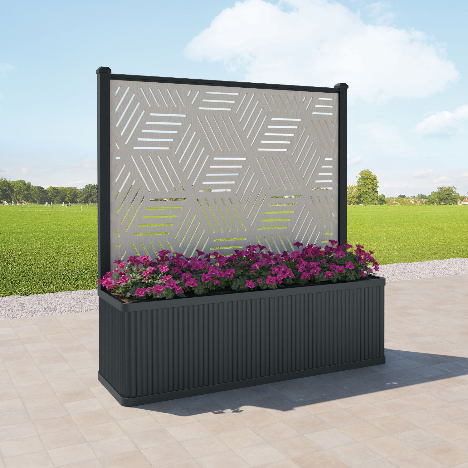 Plumley - Extra Extra Large Planter - Cubed Screen