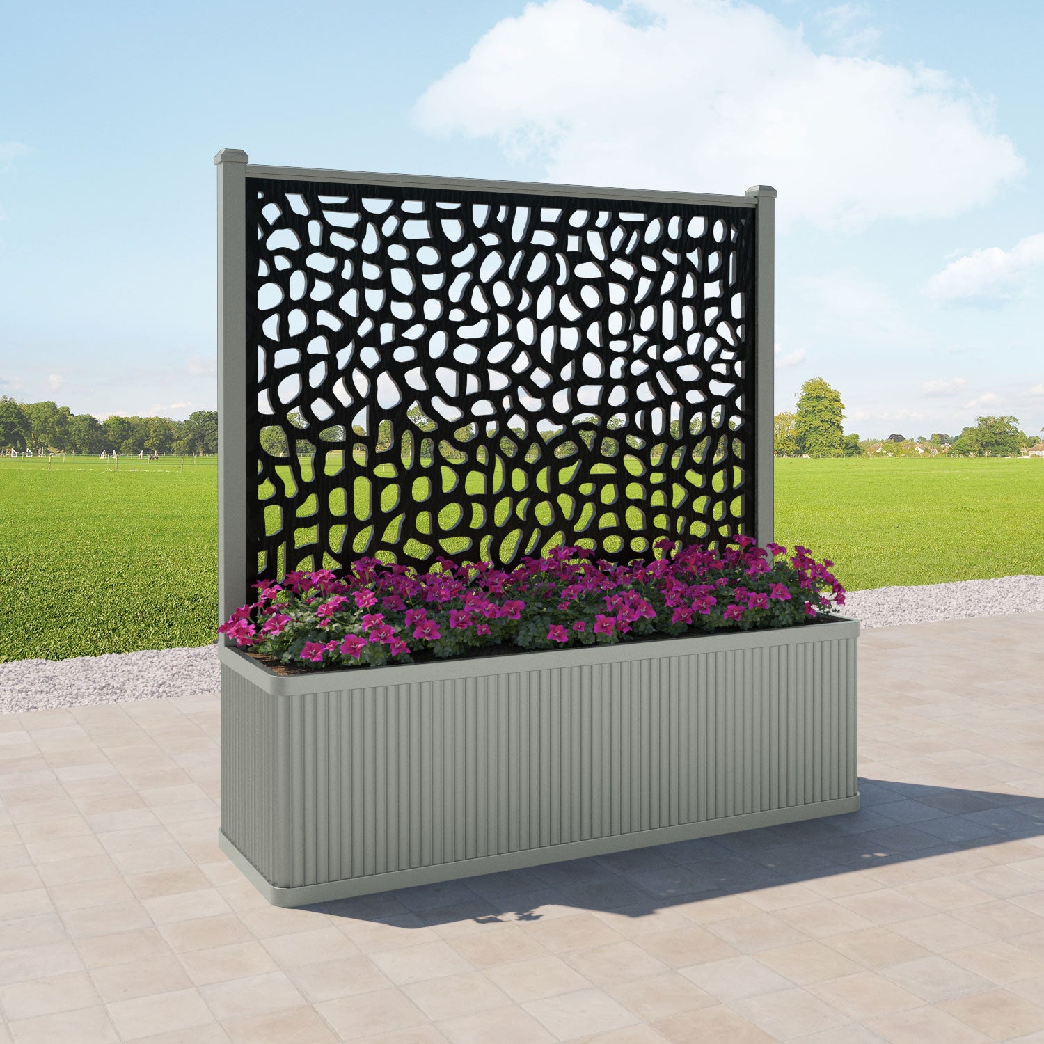 Plumley - Extra Extra Large Planter - Pebble Screen
