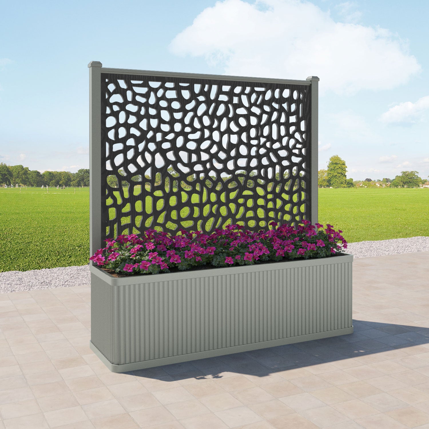 Plumley - Extra Extra Large Planter - Pebble Screen
