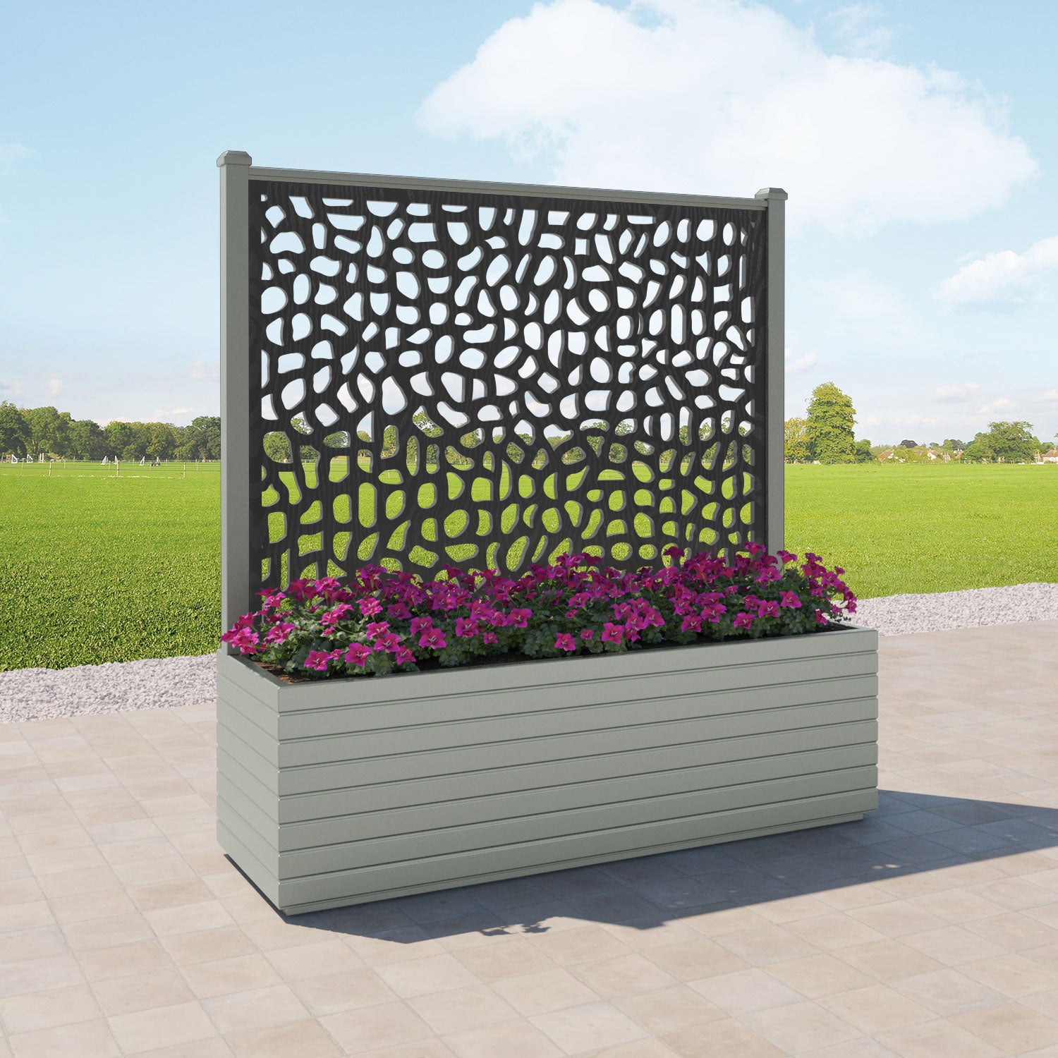 Vertu - Extra Extra Large Planter - Pebble Screen