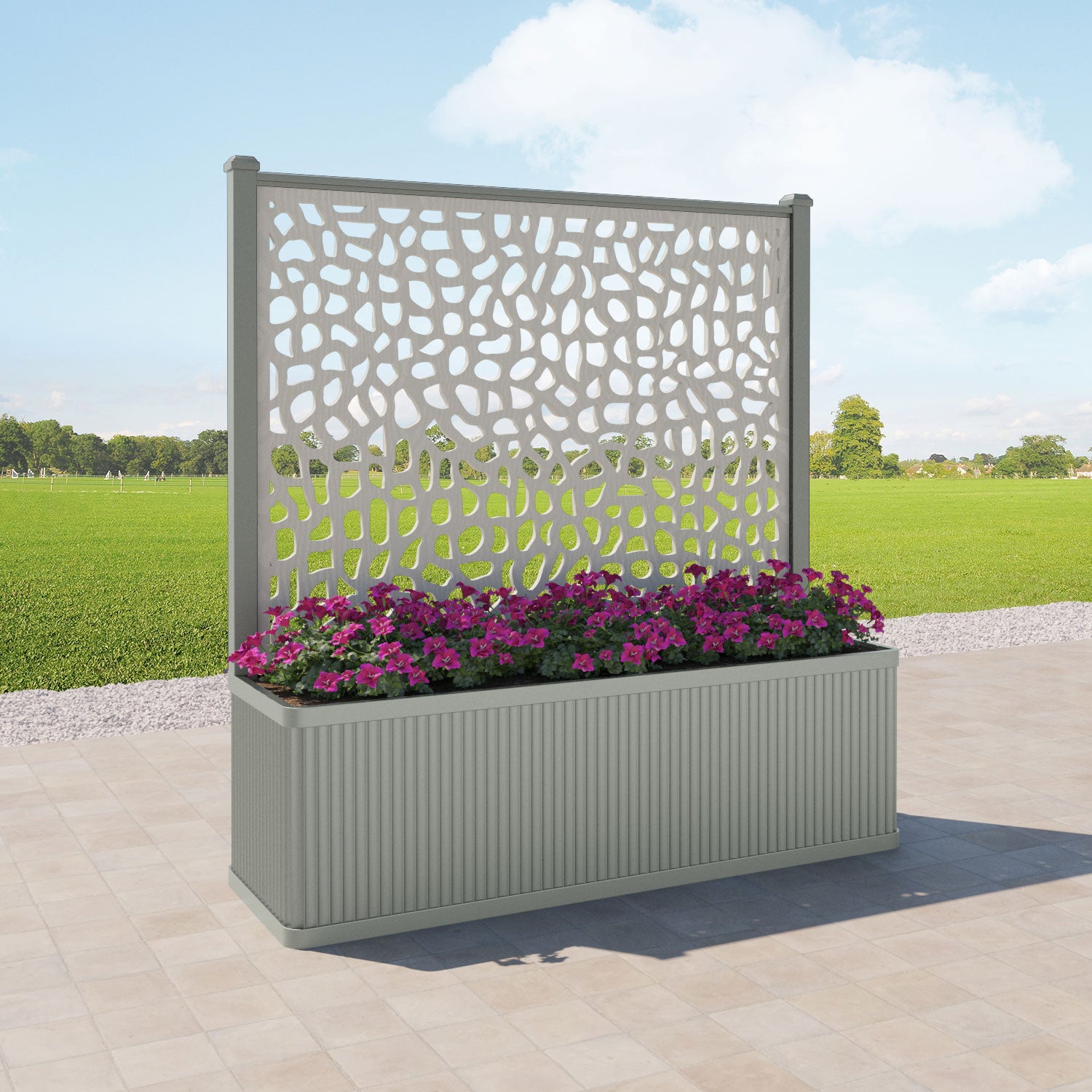 Plumley - Extra Extra Large Planter - Pebble Screen