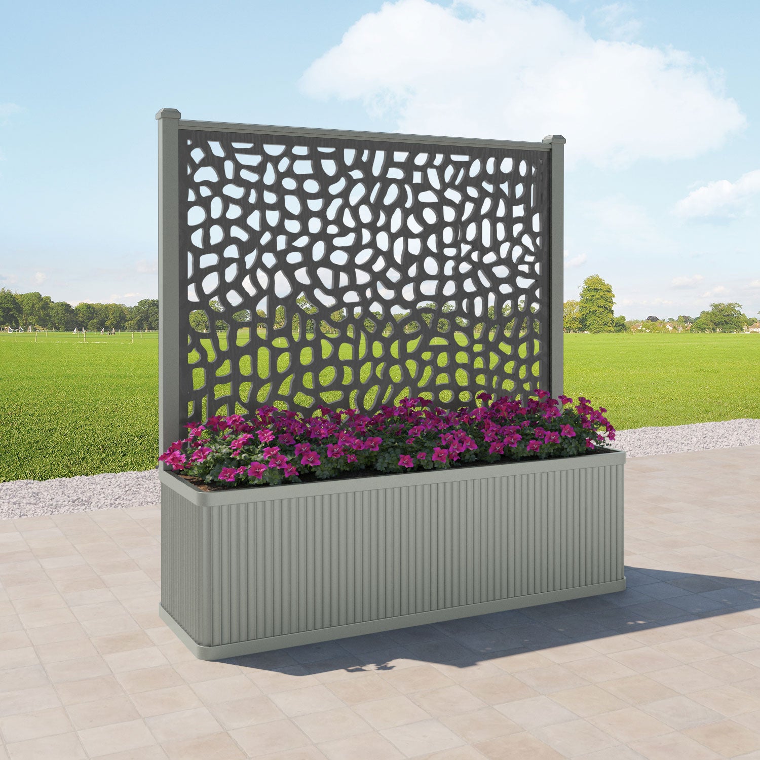 Plumley - Extra Extra Large Planter - Pebble Screen