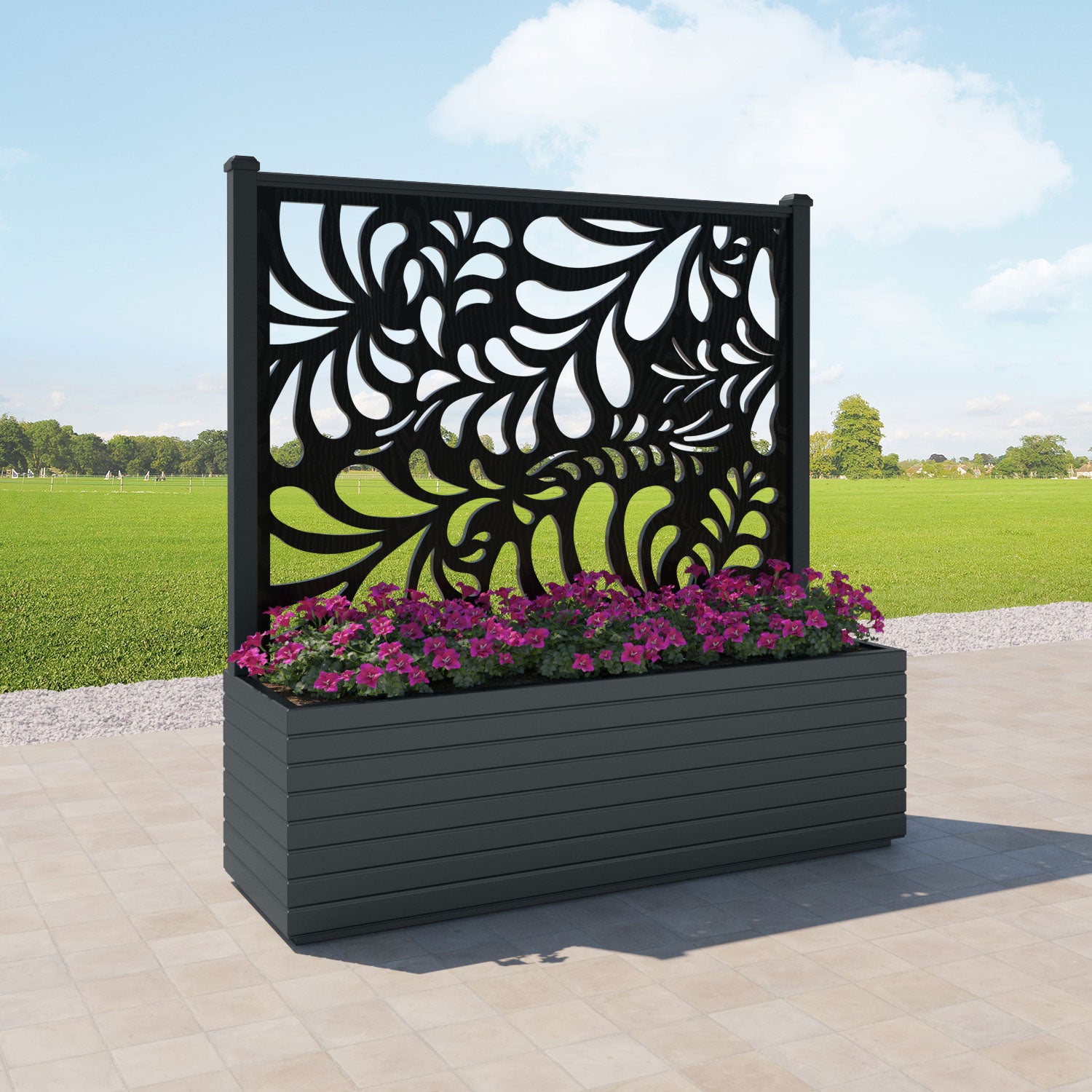 Vertu - Extra Extra Large Planter - Petal Screen
